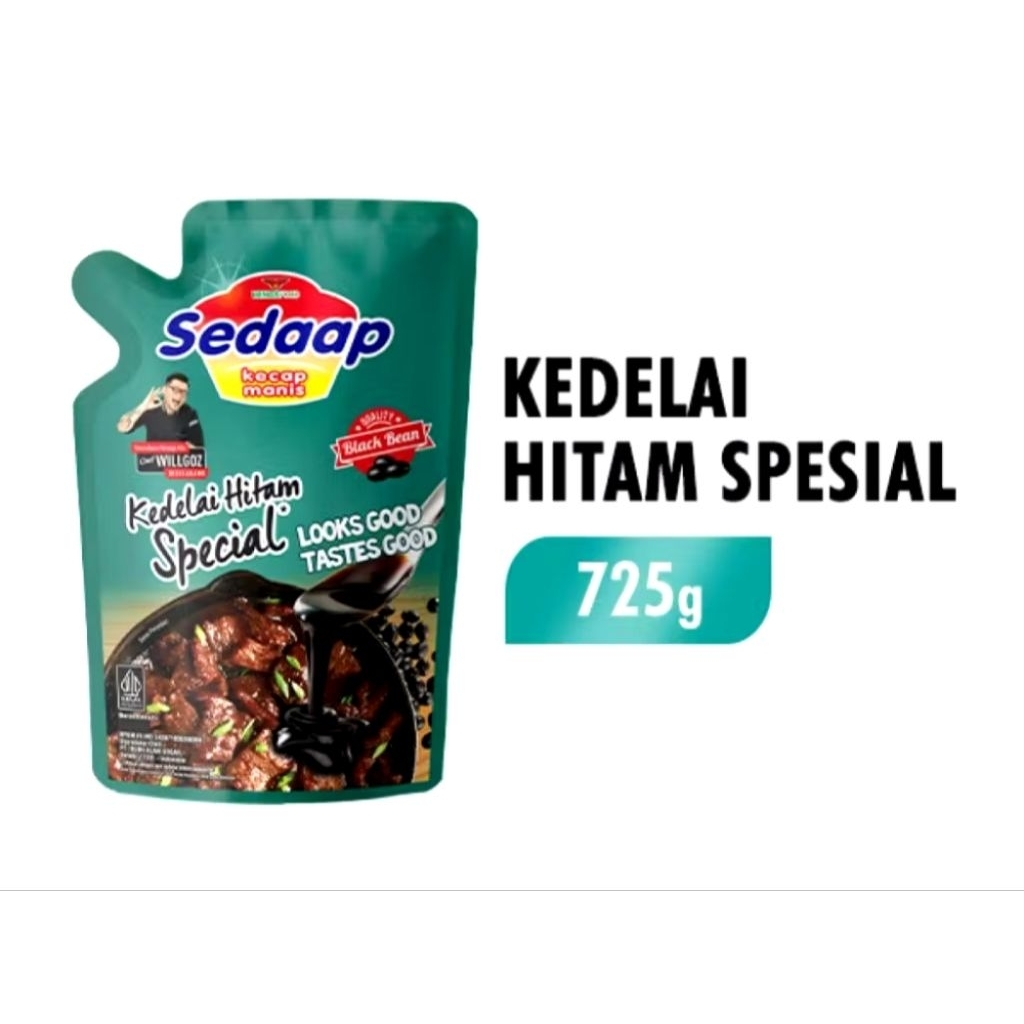 

Kemasan Baru Kecap Sedap Manis Spesial 725ML