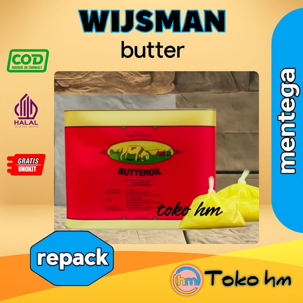 

Butter Wisman Repack – Mentega Premium untuk Nastar & Kue Kering