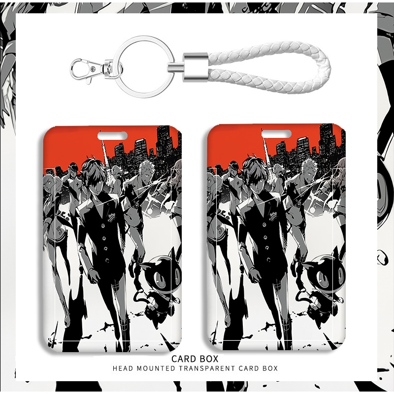 

Persona cover Kardus KTP Motif karakter Anime, Tempat Kartu Photo Card & ID, Desain Kawaii Gaya Jepang untuk Fans Kollektor