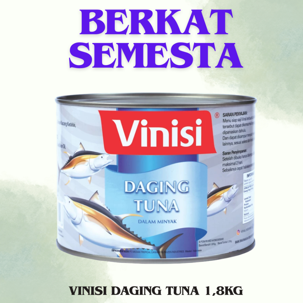 

VINISI DAGING TUNA 1,8KG / VINISI CHUCK TUNA 1,8KG