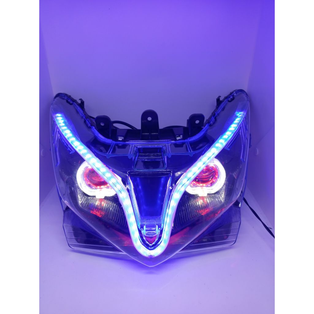 REFLEKTOR LAMPU DEPAN VARIO 125 LAMA VARIO KZR DOUBLE ALA BILED PLUS ALIS RUNING
