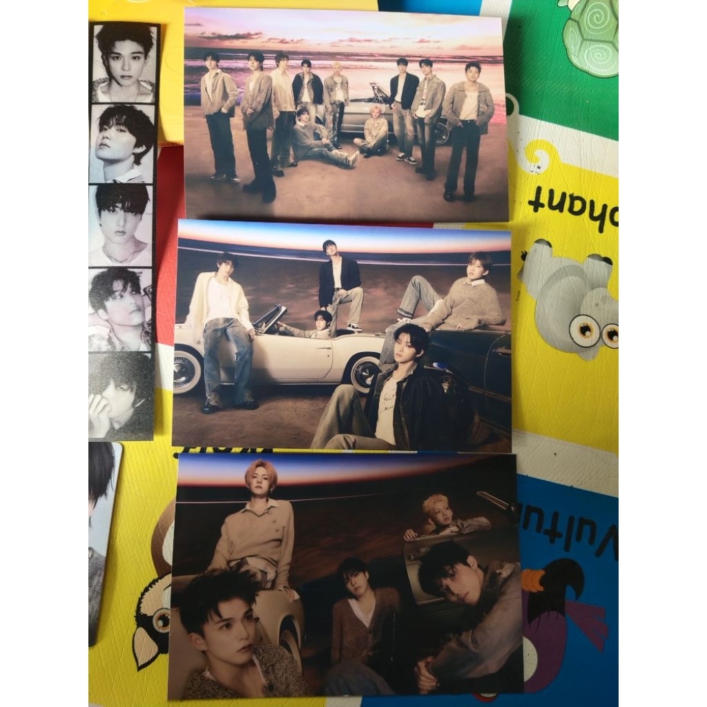 

(Official) Postcard hearts2hearts, treasure, girl's Generation dan poster official