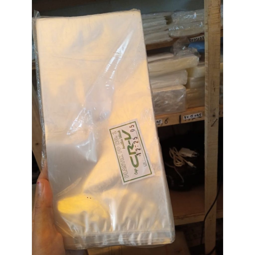 Plastik PP 12x25x0.5 – Harga Grosir Plastik Termurah - Praktis untuk kebutuhan harian dan usaha
