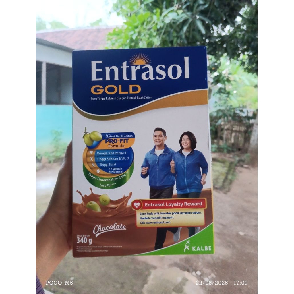 

Susu ENTRASOL GOLD ORIGINAL 340 gr