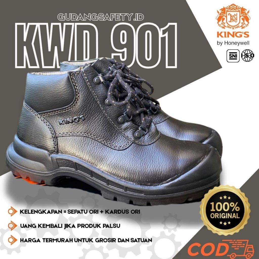 Sepatu Safety Kings KWD 901 Safety Shoes - Sepatu Proyek