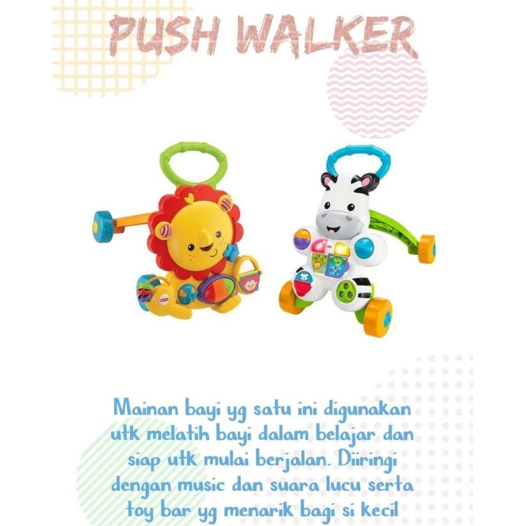 [SEWA] Fisher Price Push Walker