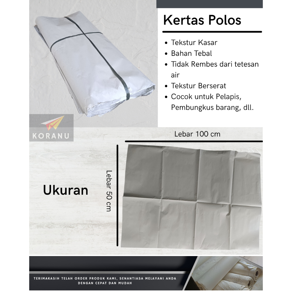 [100% BERSIH] KORAN POLOS KILOAN Termurah Berkualitas Koran Polos Kiloan Bersih Koran Polos Murah