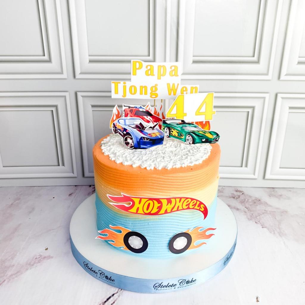 

Kue Ulang Tahun/Birthday Cake/Kue Ultah Tema Mobil Hot Wheels/Kue Birthday Jakarta