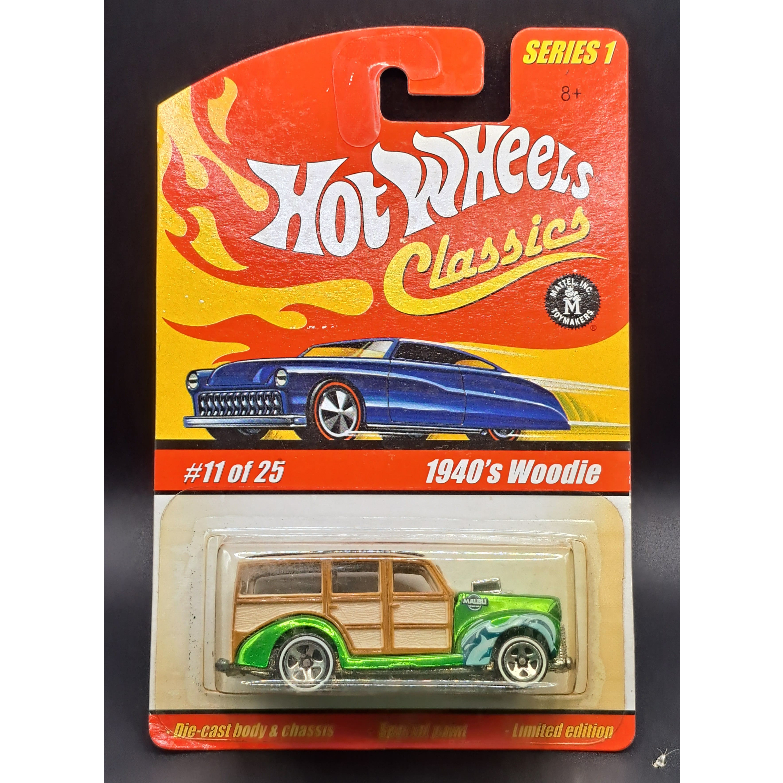 2004 Hot Wheels - 1940's Woodie - #3 – Classics