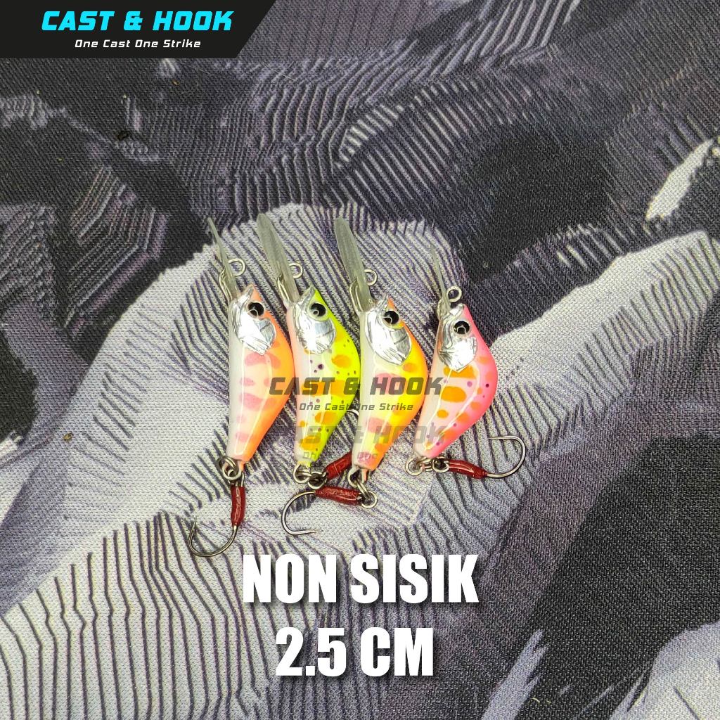 MINNOW MICRO MINI / MINNOW UNTUK MAHSEER / MINNOW HAMPALA / UMPAN CASTING HAMPALA