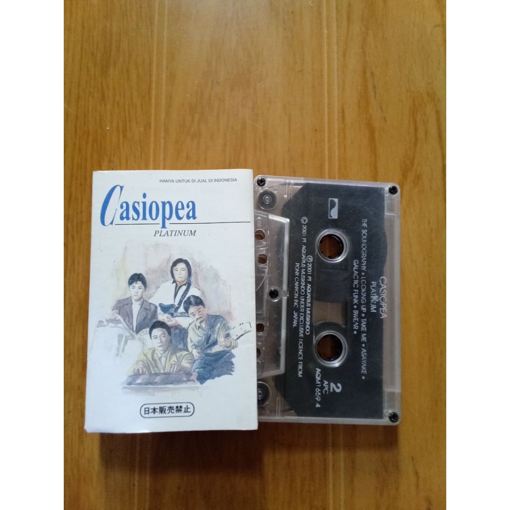 kaset pita casiopea - platinum