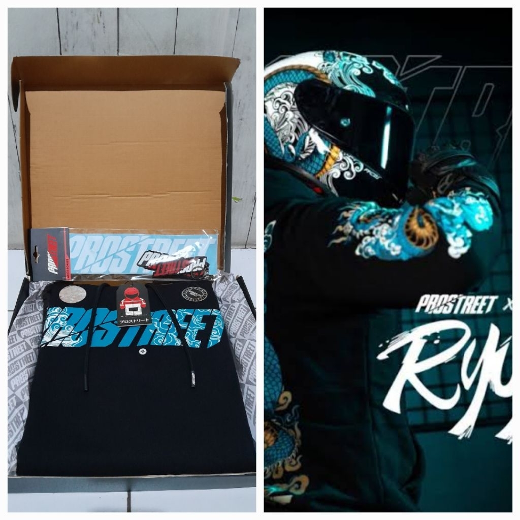 Hoodie Prostreet Ryujin RSV x Prostreet NEW Original
