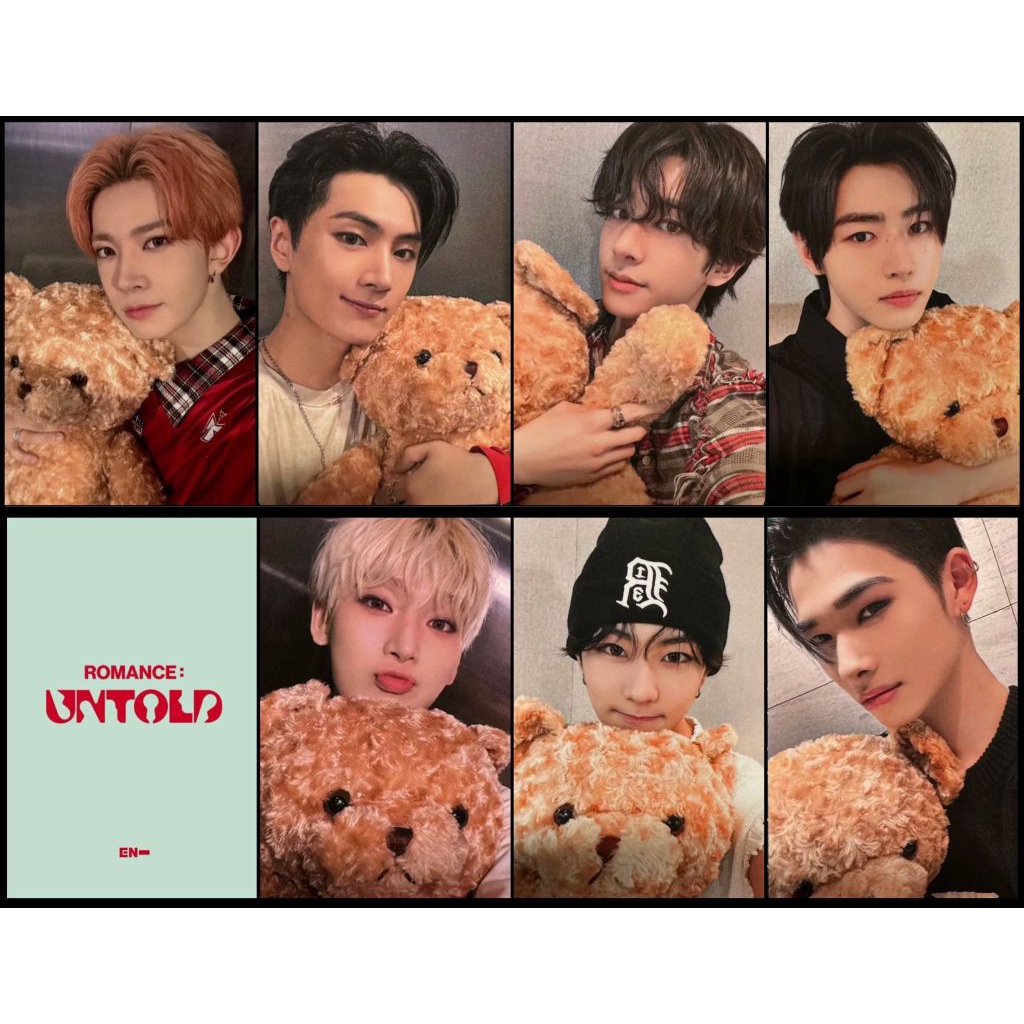 {Baca Deskripsi} Enhypen R:U YZY LD R4 Set Teddy