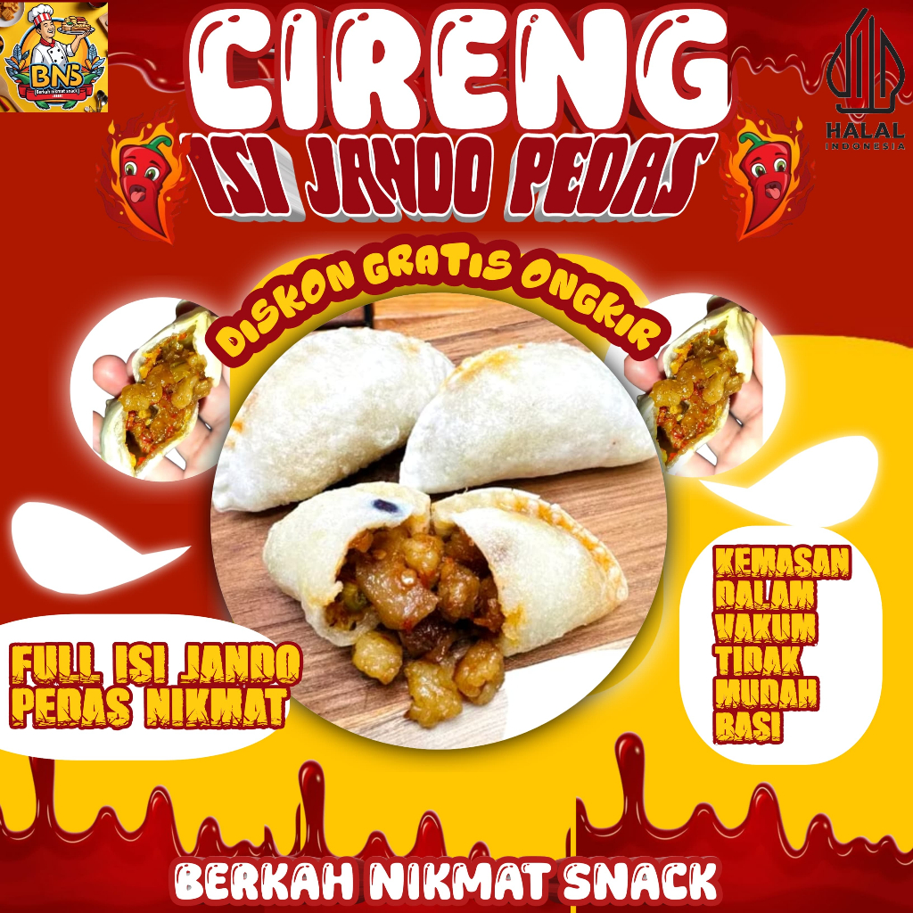 

CIRENG ISI JANDO 20 PCS TERMURAH