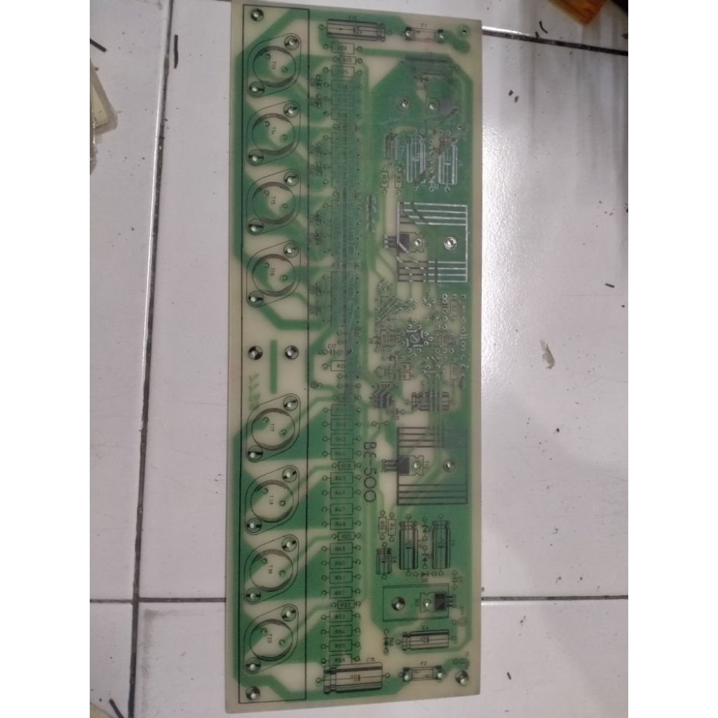 PCB+SKEMATIK 1000 WATT POWER AMPLIFIER BE-500