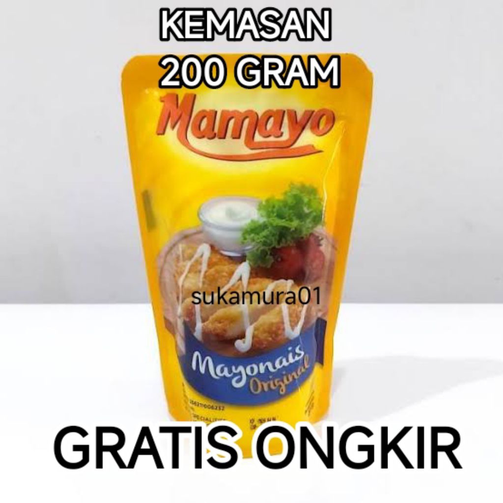 

MURAH MAMAYO KEMASAN 200 GRAM