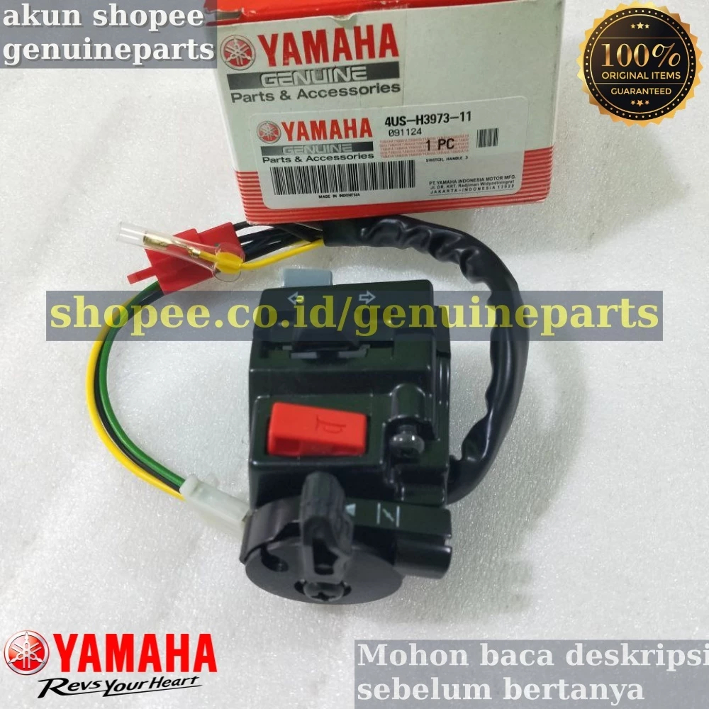 HOLDER SAKLAR KIRI F1ZR FIZR. ORIGINAL YAMAHA
