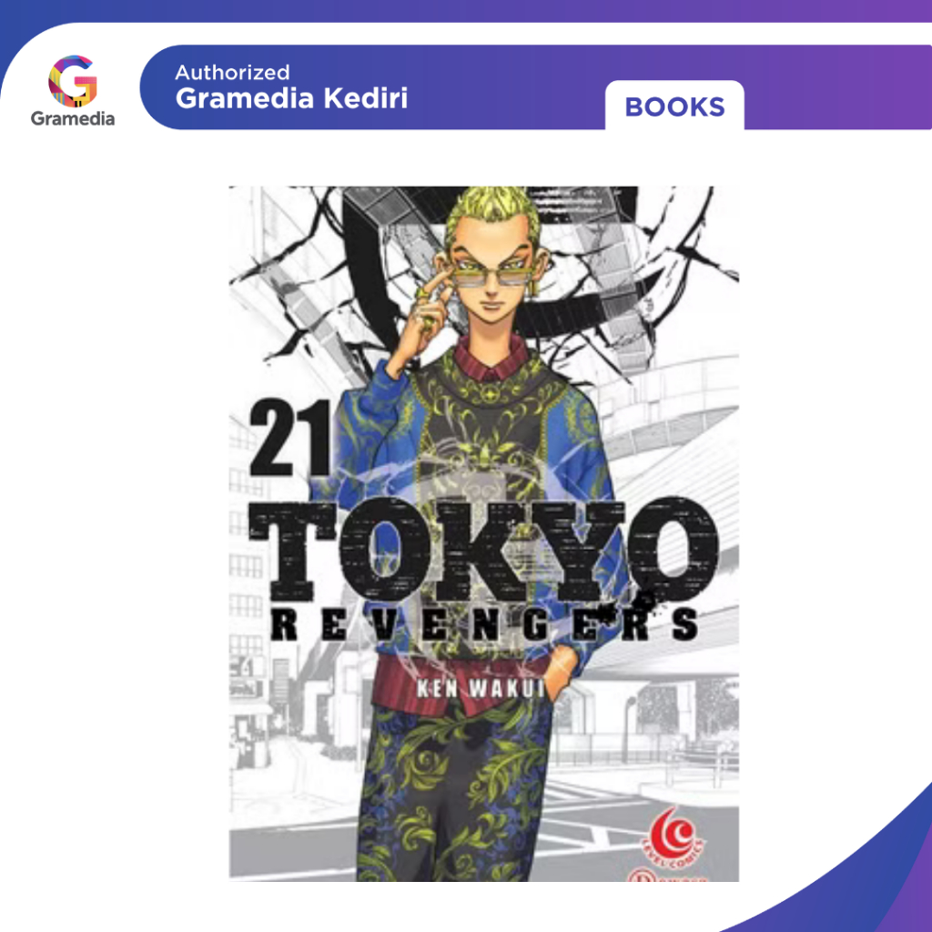 Gramedia Kediri -  Level Comic: Tokyo Revengers 21