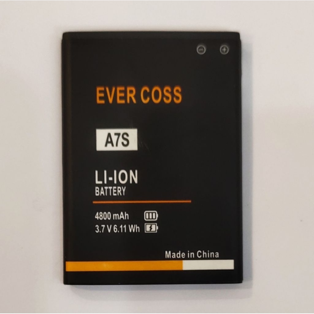 BATERAI EVERCOSS A7S / BATTERY EVERCOSS A7S / BATRE EVERCOSS A7S ORIGINAL