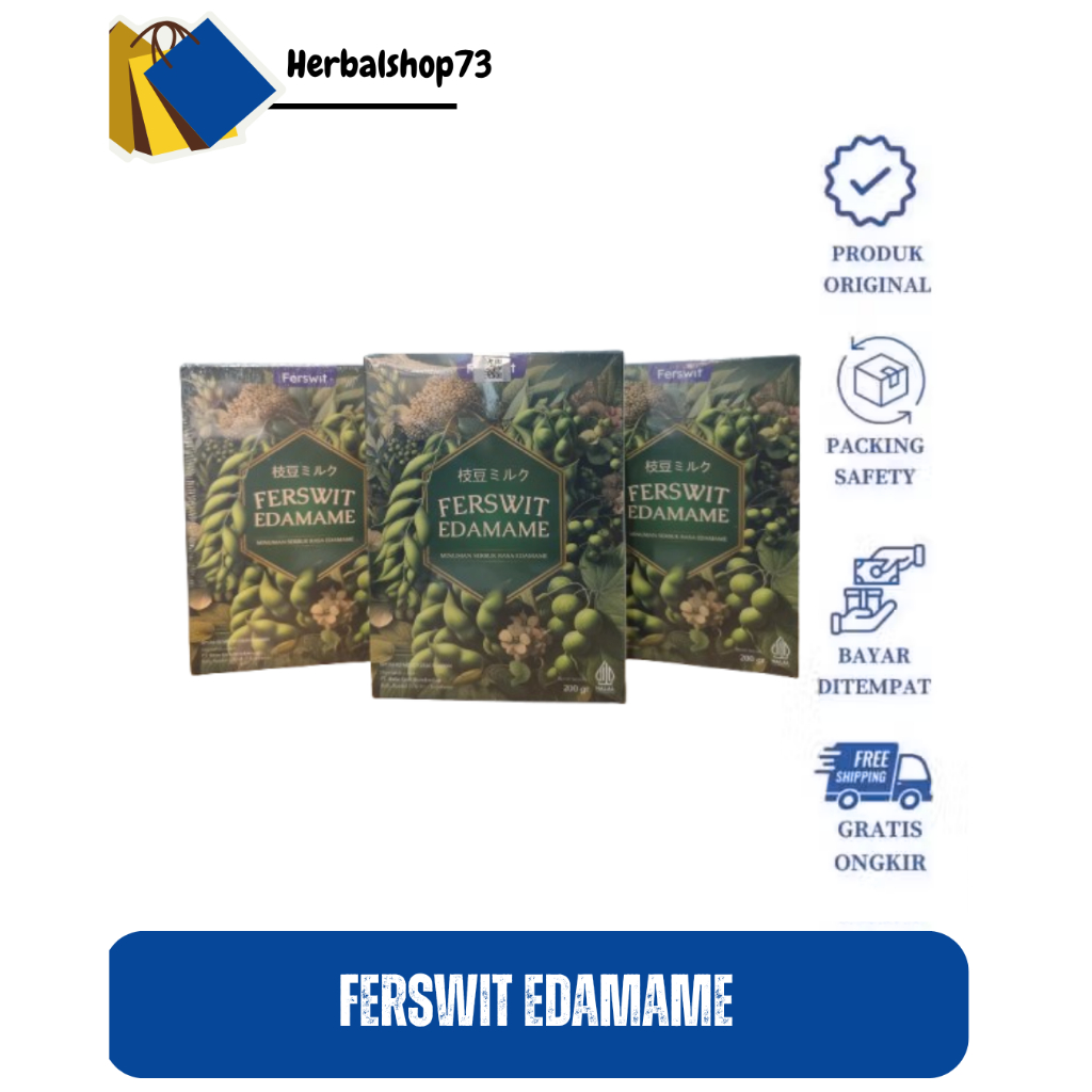 

FERSWIT SUSU EDAMAME JEPANG ORIGINAL 100% UNTUK PERSENDIAN DAN KOLESTEROL