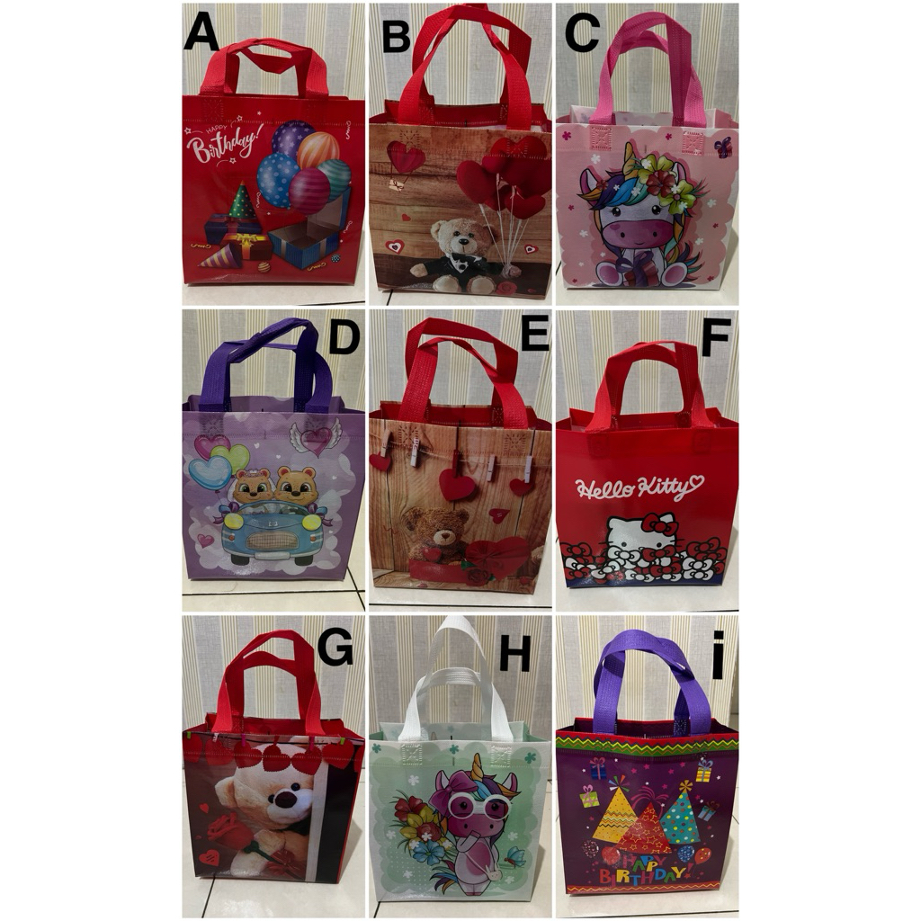 

Goodiebag Tas Spunbond Laminasi 22x11x23 Tas Ulang Tahun Anak Goodiebag Karakter Ulang Tahun Anak Goodiebag Ulang Tahun Tas Kantong Souvenir Tas Hampers