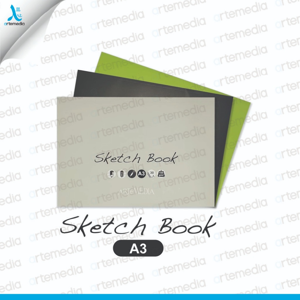 

Artemedia A3 Drawing Paper Pad Sketchbook