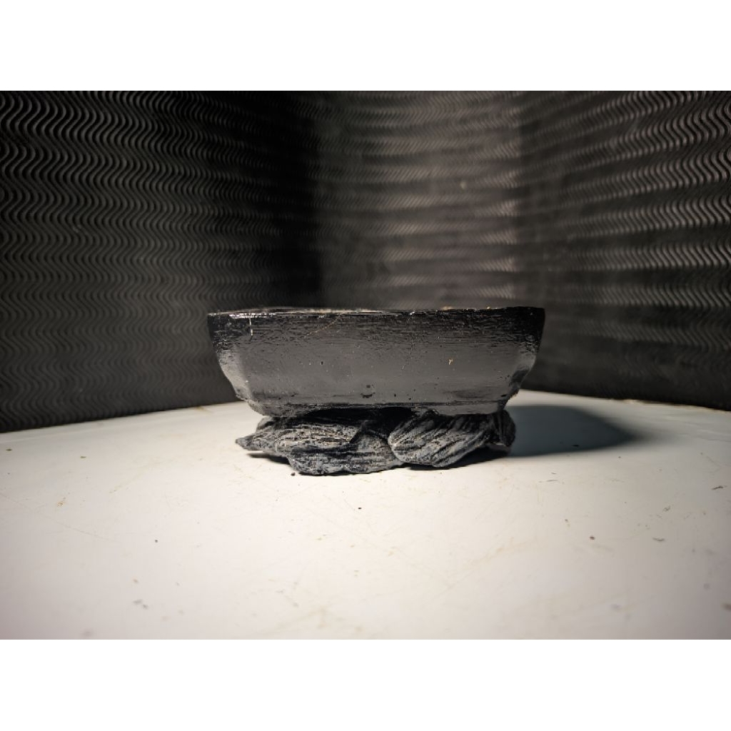 POT BONSAI BATU KOTAK PERSEGI BERSUDUT TIDAK TAJAM