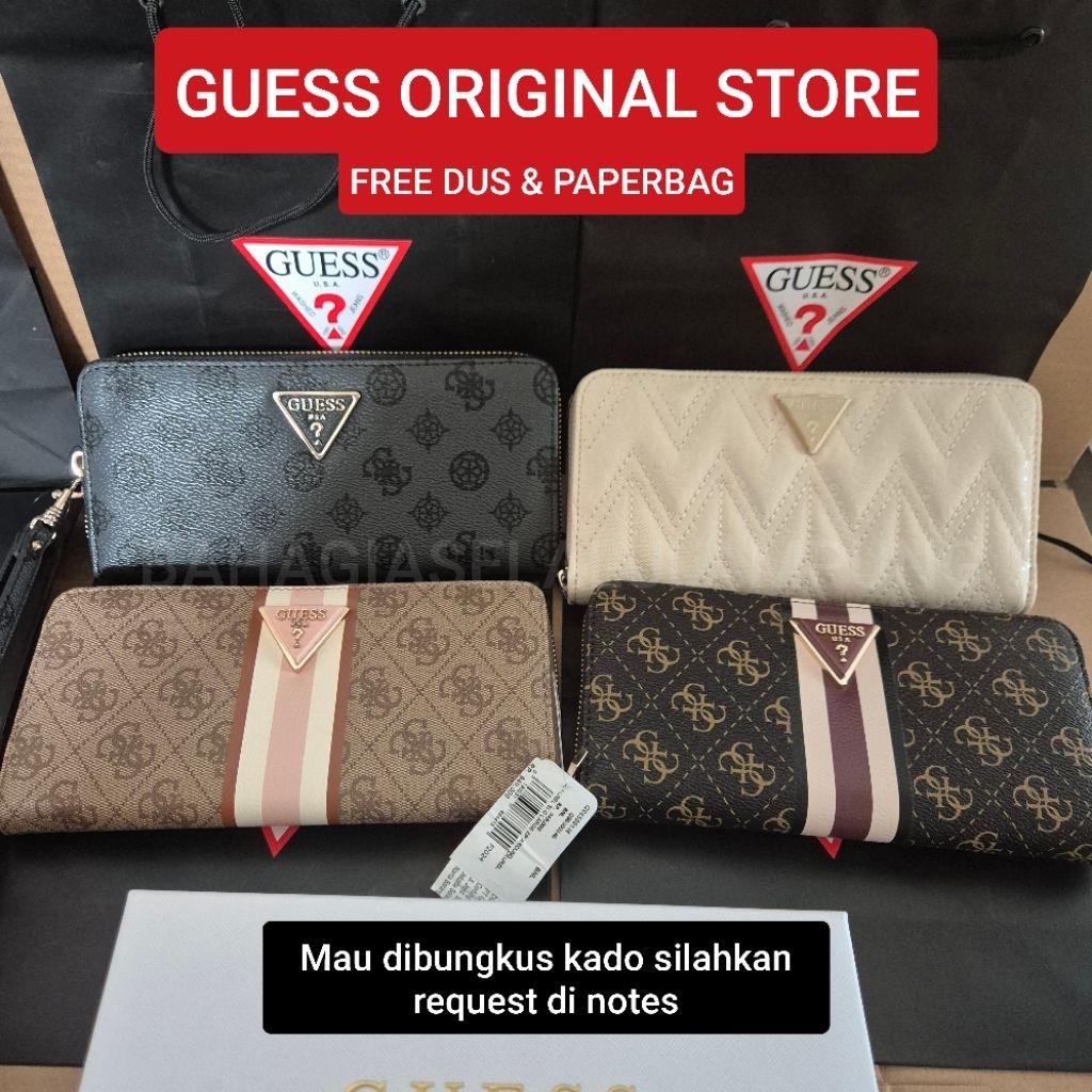 DOMPET GUESS ORI ORIGINAL 100% WANITA