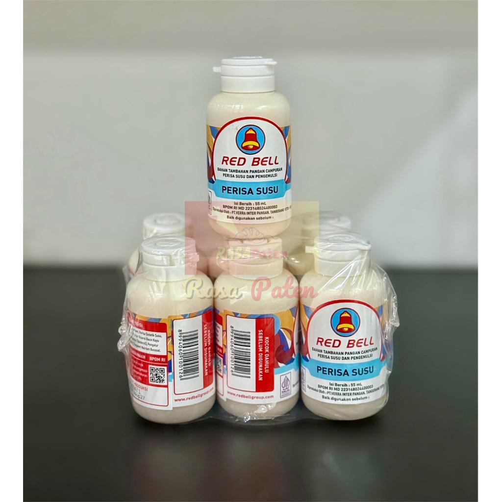 

RED BELL PASTA 55 ml SUSU Halal BPOM RI COD Satuan / Lusinan