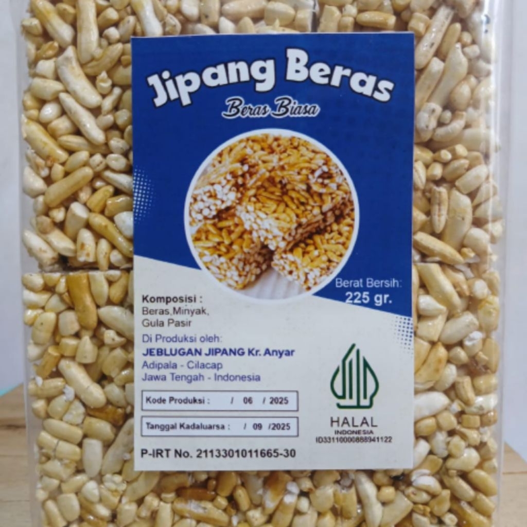 

teng teng jipang beras biasa 170gram