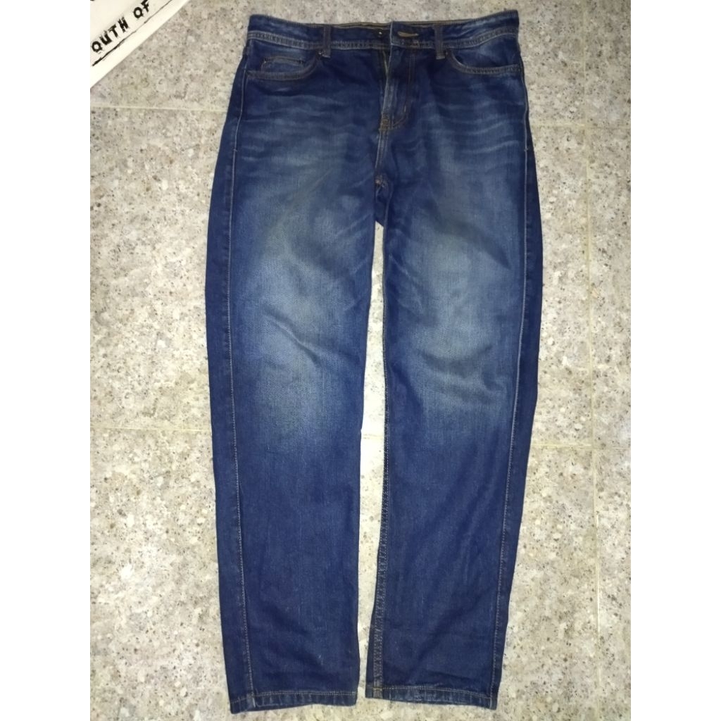 Celana Denim Jeans Blue Pria NEVADA