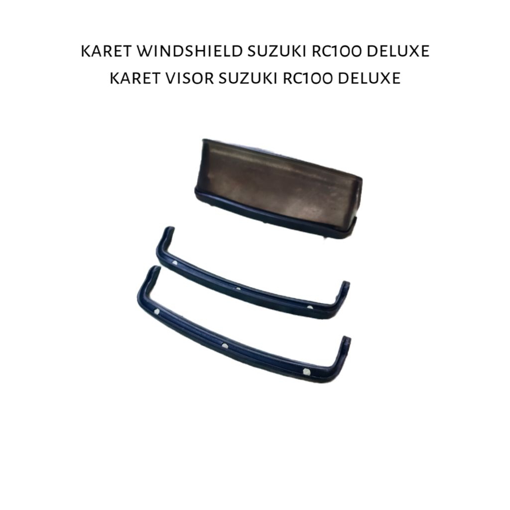 karet visor/windshield suzuki rc100 deluxe