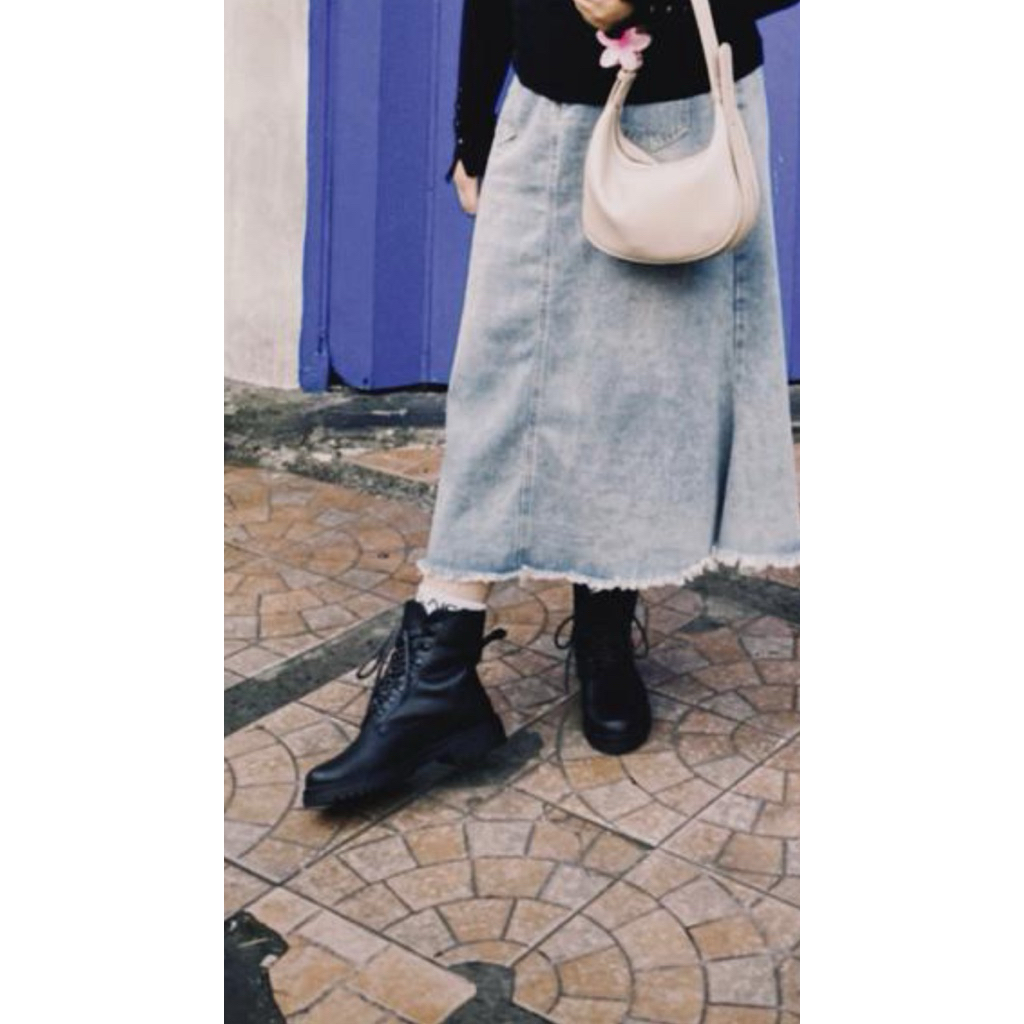 preloved Adorableprojects boots wickel leather genuine