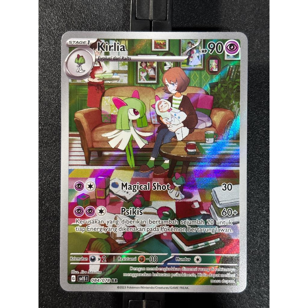 Pokemon TCG Indonesia | Kirlia (Scarlet EX) 084/078 AR