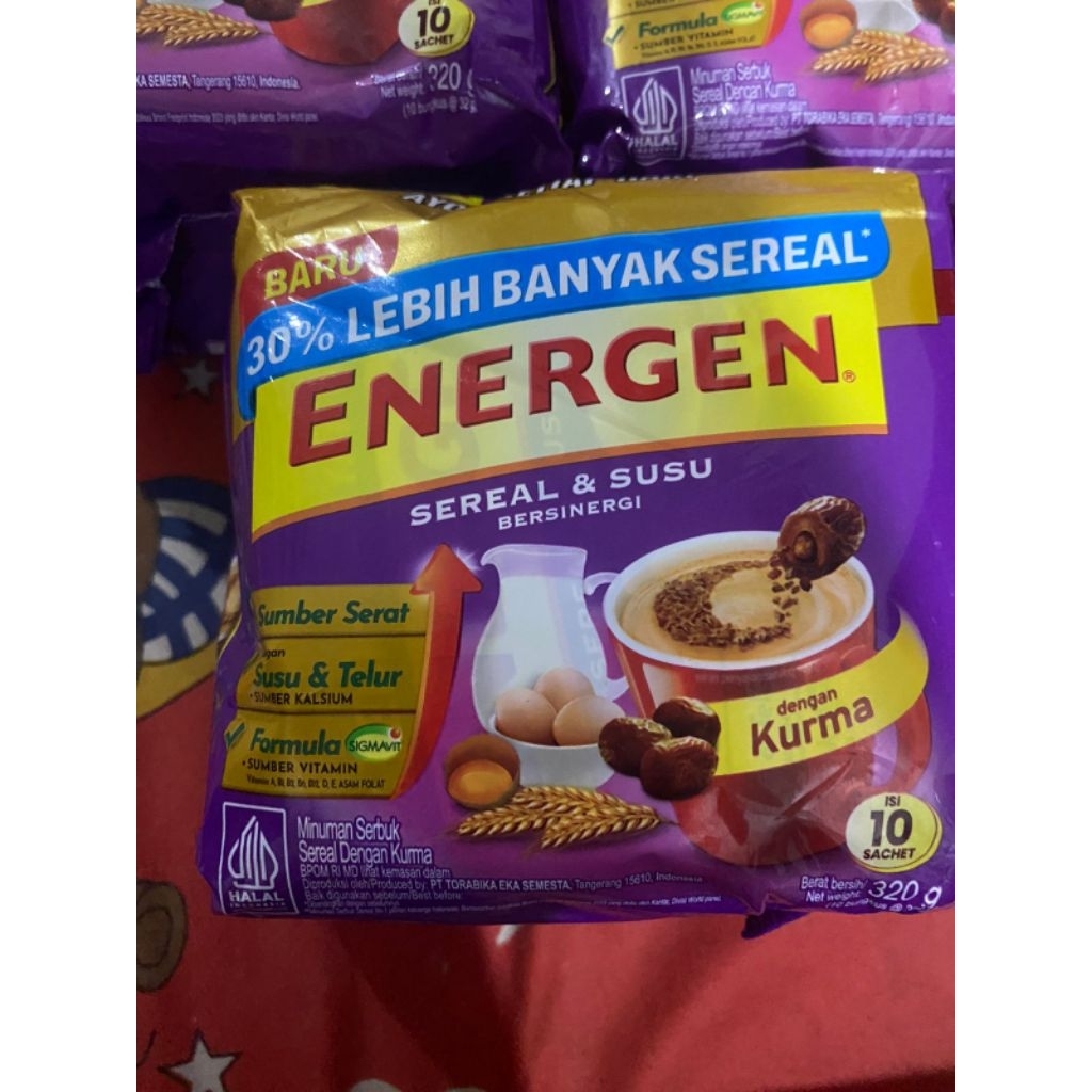 

ENERGEN KURMA 1 PACK ISI 10 PCS
