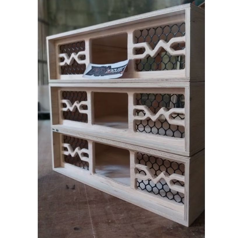 box power triplek bahan 9mili/power rakitan/amplifer