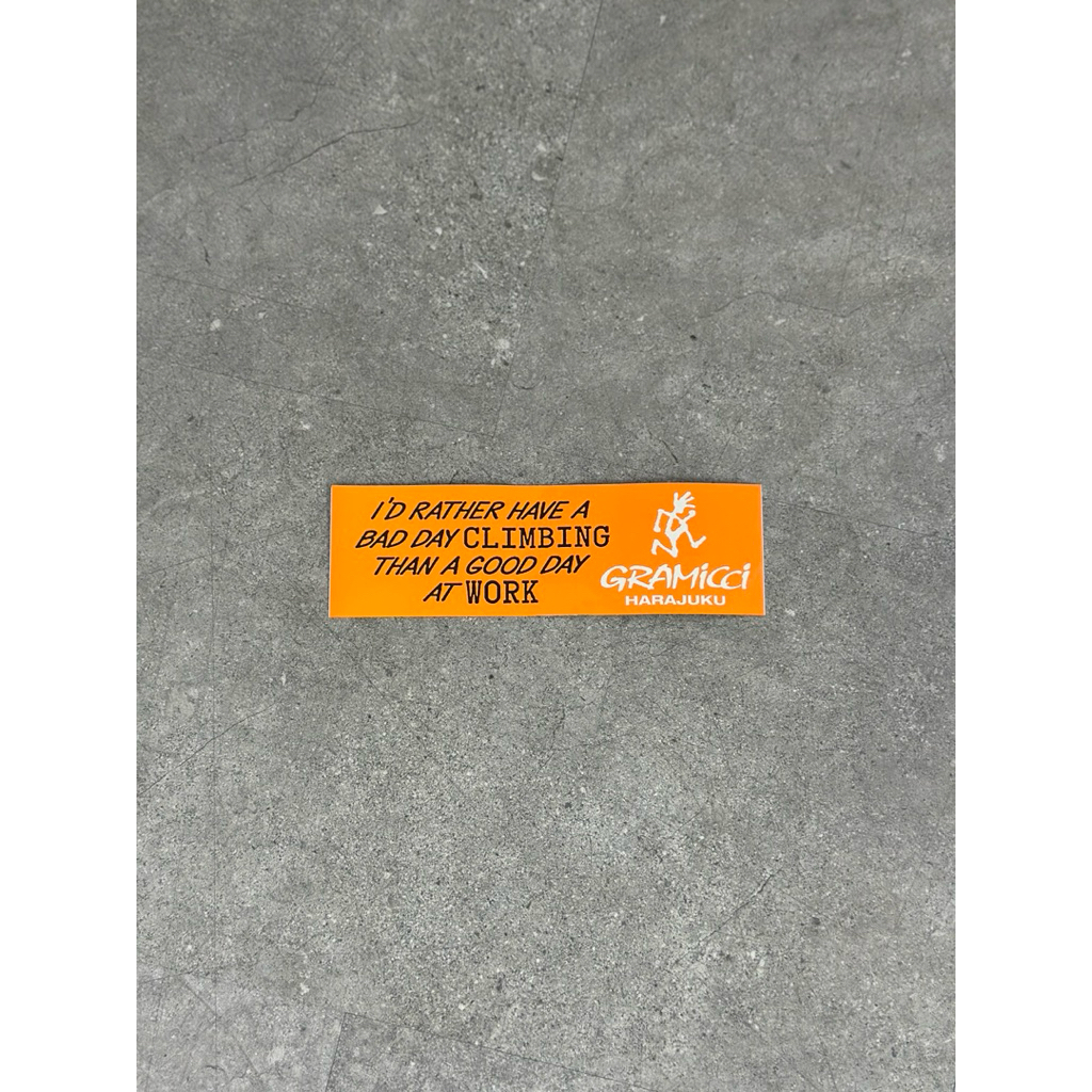 

Gramicci Harajuku Sticker Limited Store 100% Original