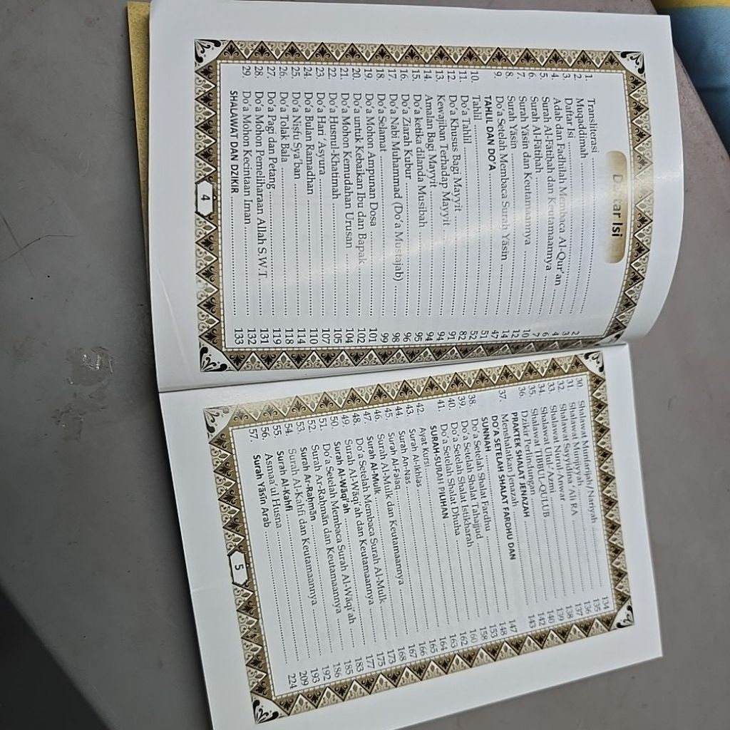 Buku Yasin Tanpa Cover 224 hal (Pustaka Amanah)