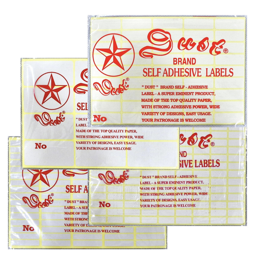 

Sticker Label Panda / Dust Self Adhesive Labels 10's ( 88 99 103 107 109 111 112 121 123 )
