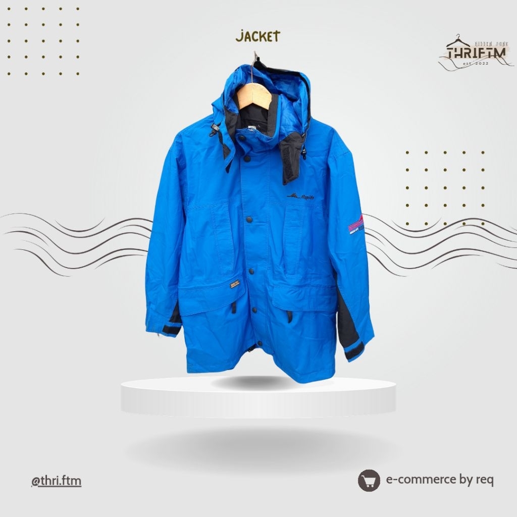 GORE-TEX Windbreaker Outdoor Jacket by Rapido Outdoor