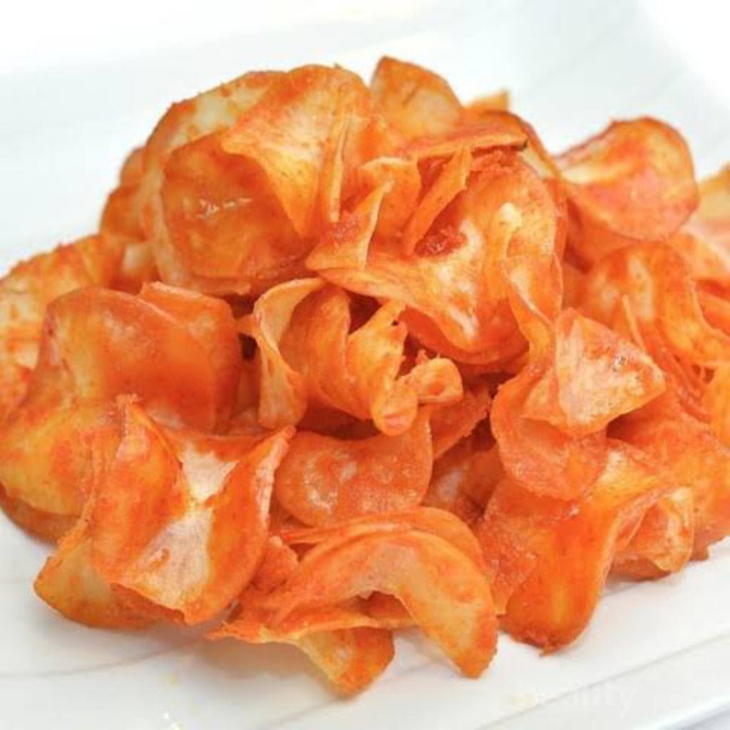 

Keripik singkong balado 0,5kg / 500g