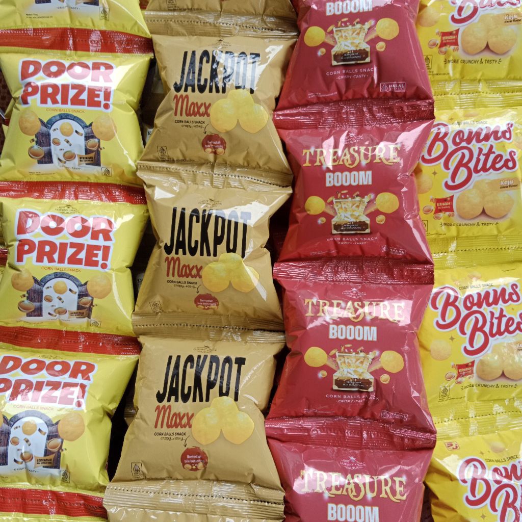 

ciki berhadiyah jika beruntung 4macem ciki(40biji)doorprize.jackpot.terasure.bonsbites