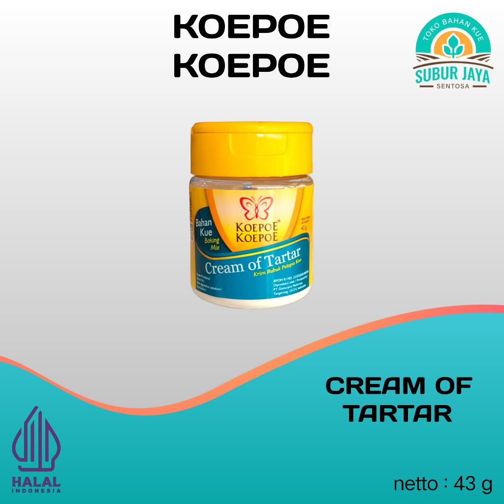 

CREAM OF TARTAR KOEPOE KOEPOE