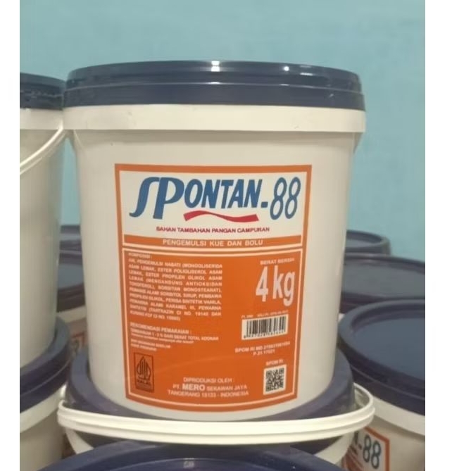 

SP Spontan 88 Emulsifier Pengemulsi Kue Bolu