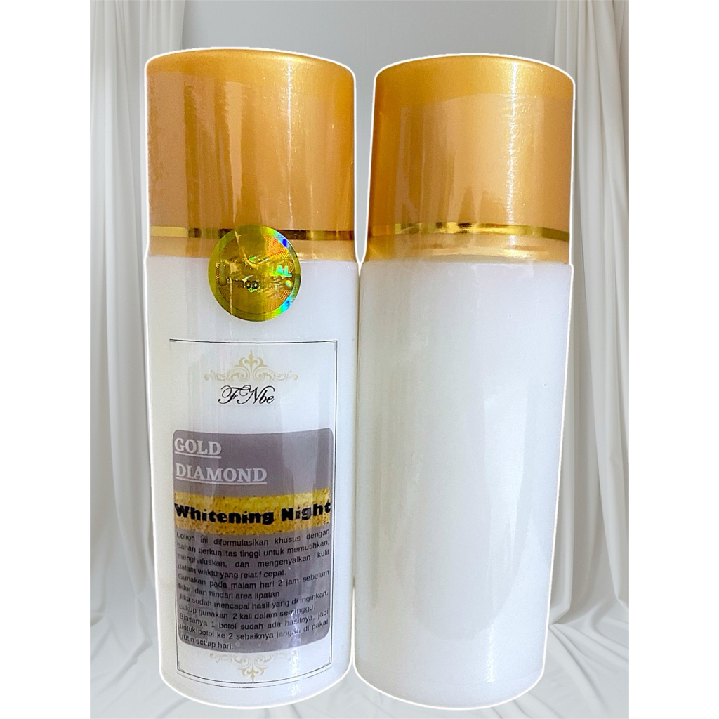 FNbe Hb Gold Diamond Whitening Night lotion // hb dosting // hb gold // hb premium