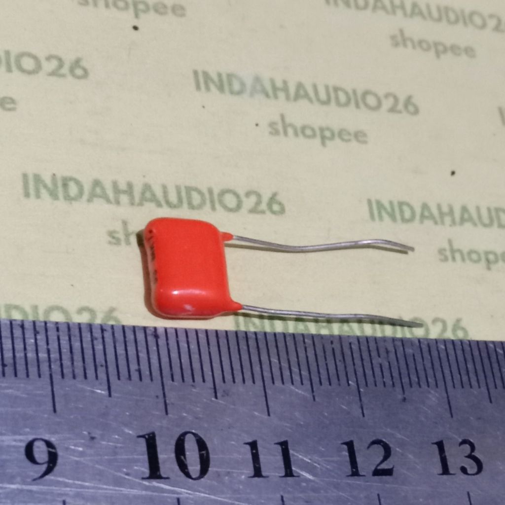 1uf j 63 MKT 8mm 105 63v orange mylar 105J  63V kapasitor milar capacitor oren 1ufj