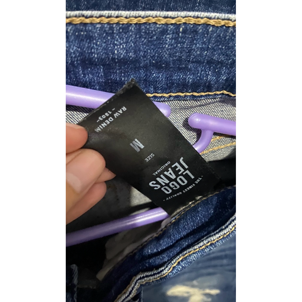 PRELOVED LOGO JEANS