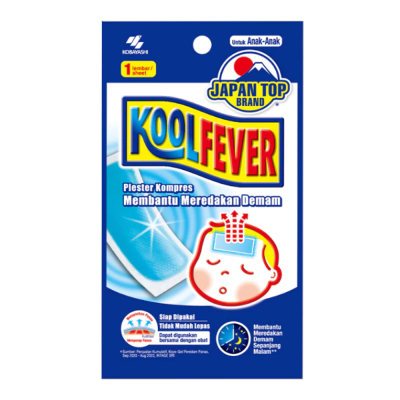 Plester Kompres Meredakan Demam || KoolFever Bayi || KoolFever Anak || KoolFever Ekonomis