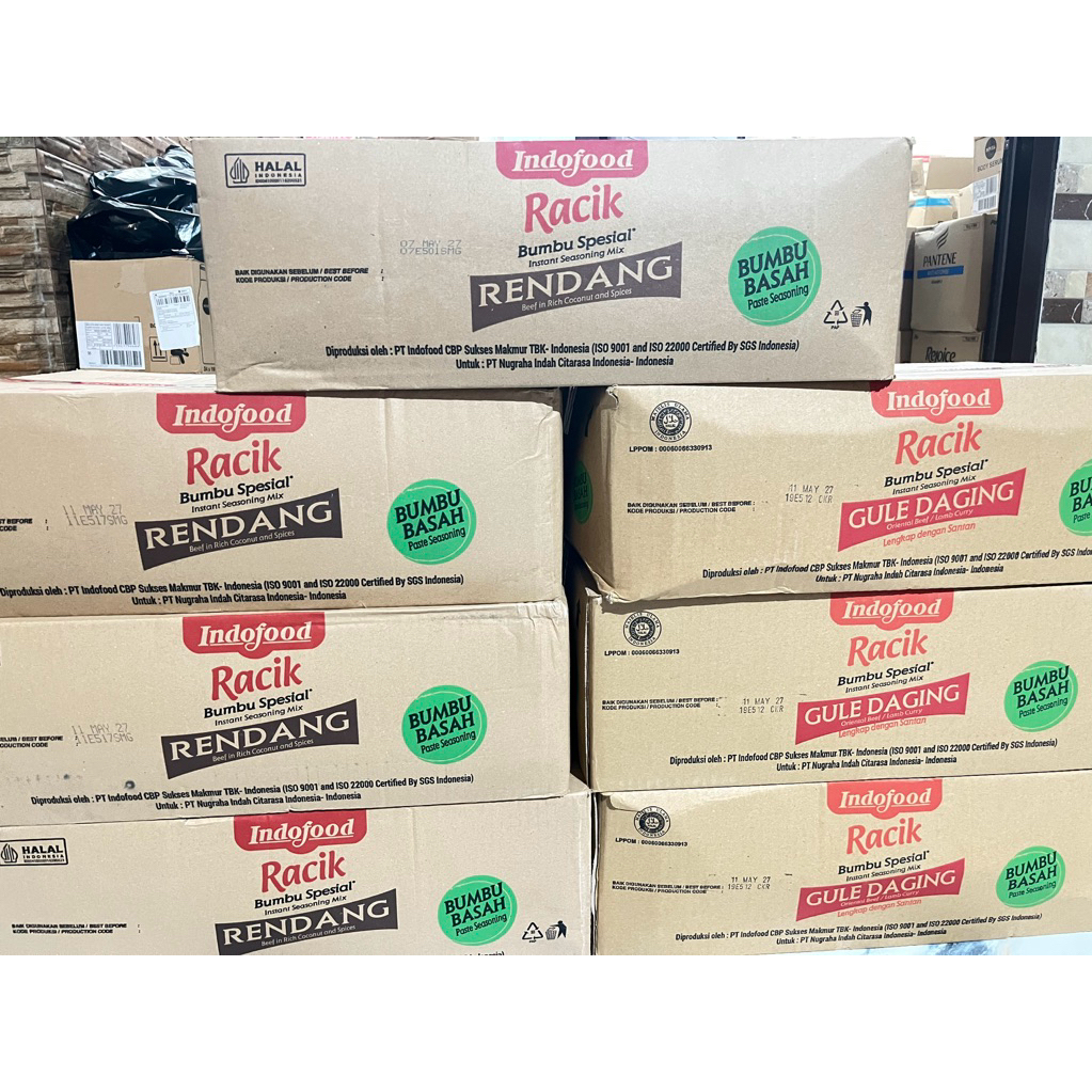 

Bumbu Racik Spesial Indofood (6box X 24Bungkus)