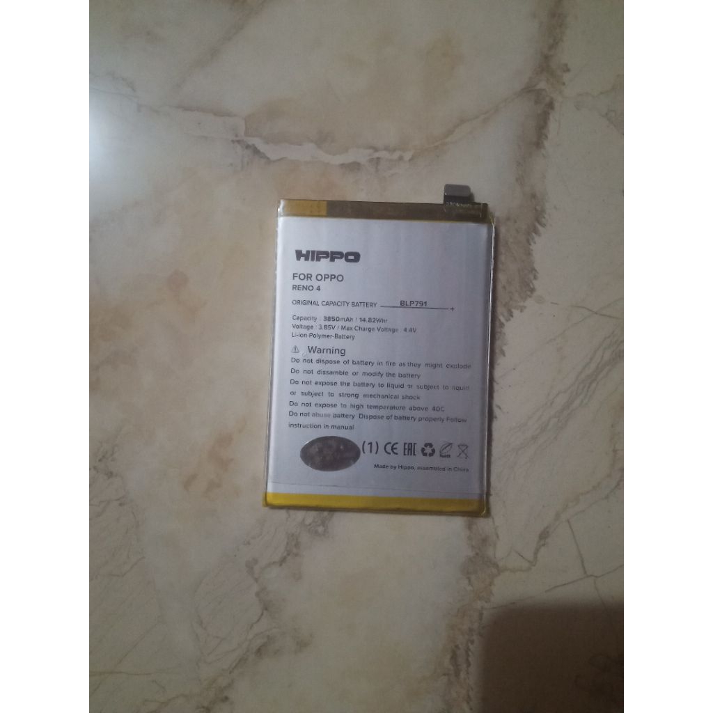batre oppo reno 4